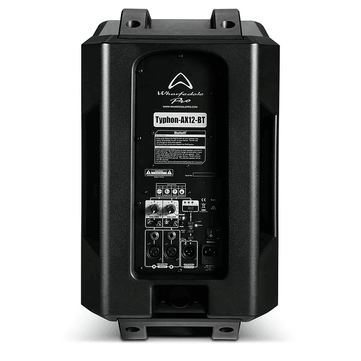 Caja activa Wharfedale con bluetooth TYPHON-AX12-BT - 12 pulgadas 720w 2