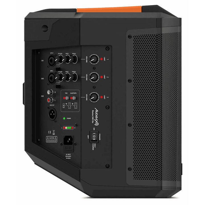 Parlante Bluetooth Audibax Roma 240 GO 120W RMS 2