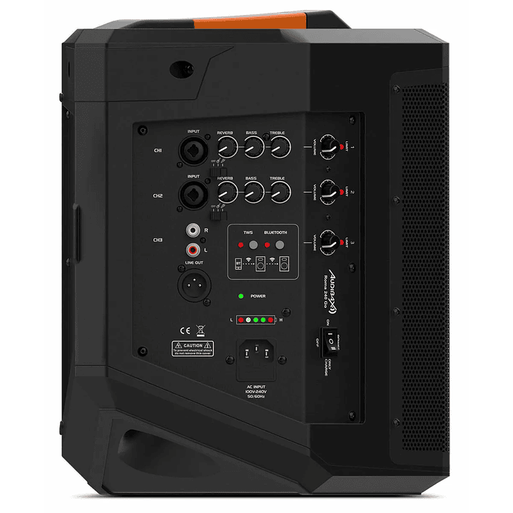 Parlante Bluetooth Audibax Roma 240 GO 120W RMS 3