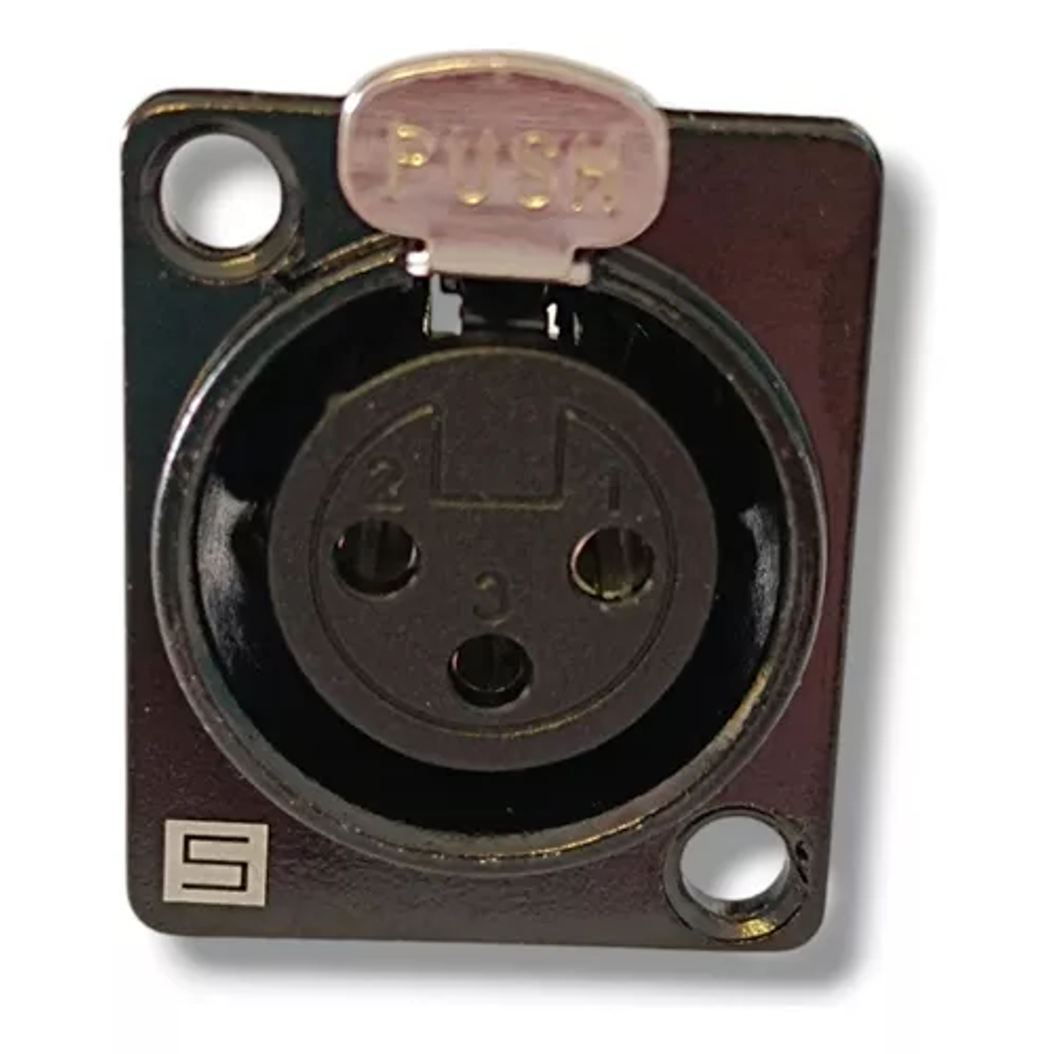 CONECTOR XLR HEMBRA CHASIS CABLELAB 1