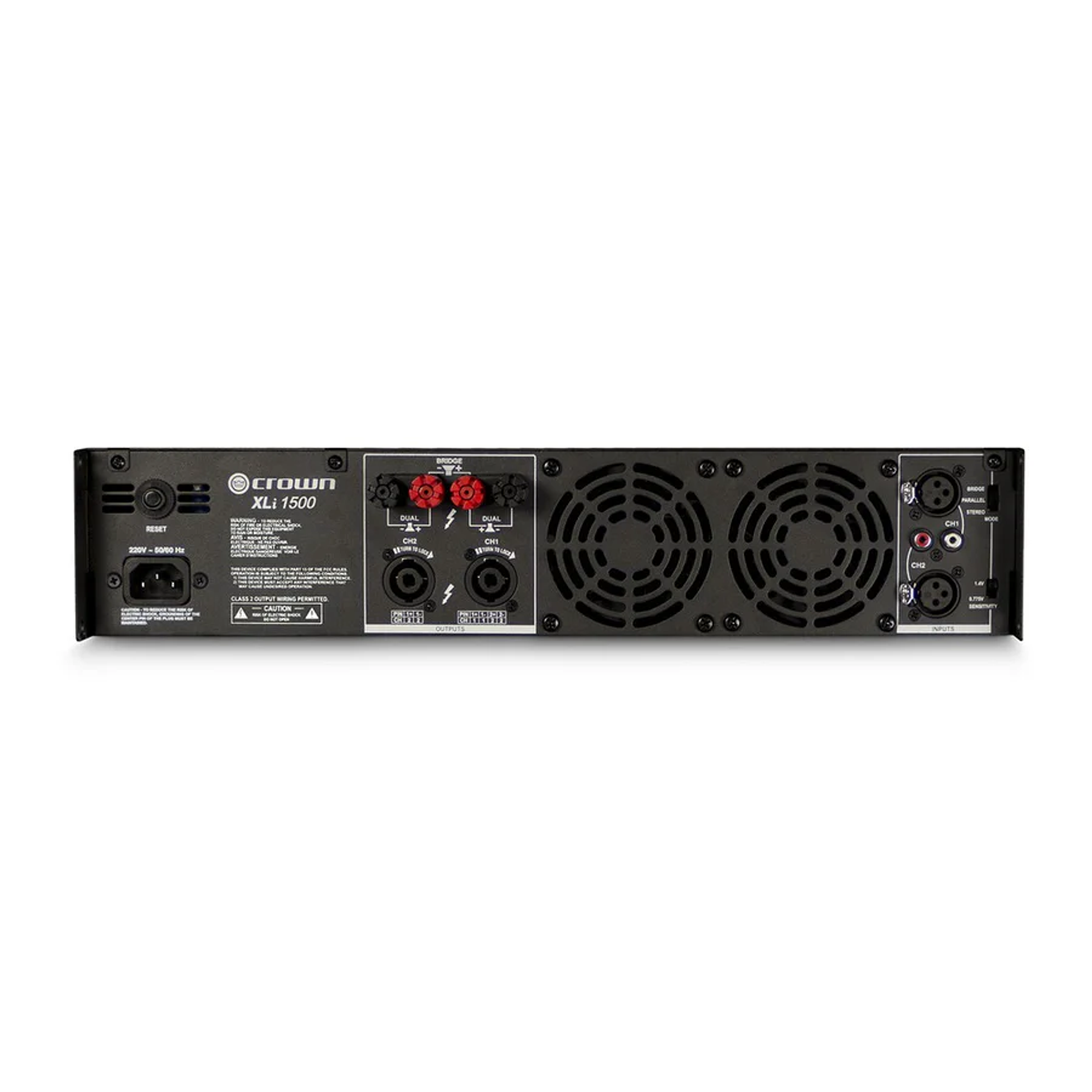 AMPLIFICADOR DE POTENCIA CROWN XLI1500 2