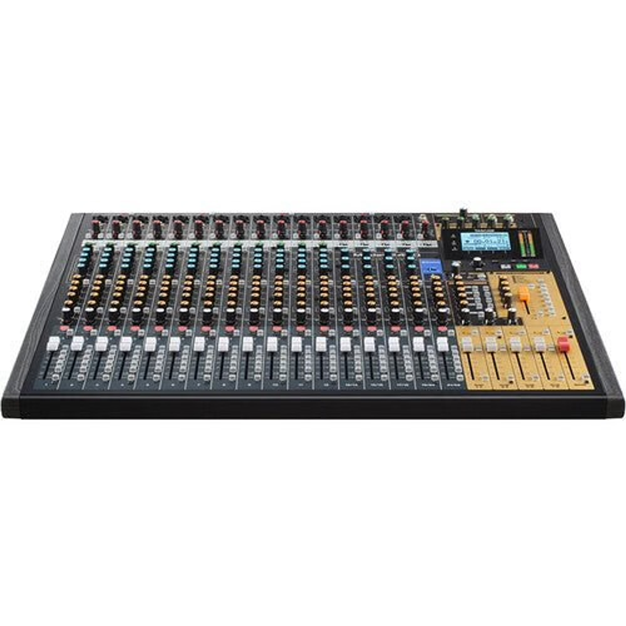 TASCAM Model 2400 - Consola de grabación analógica de 24 pistas con interfaz de audio 2