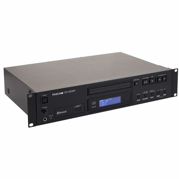 Tascam CD200BT - CD Player, con Bluetooth, 19"