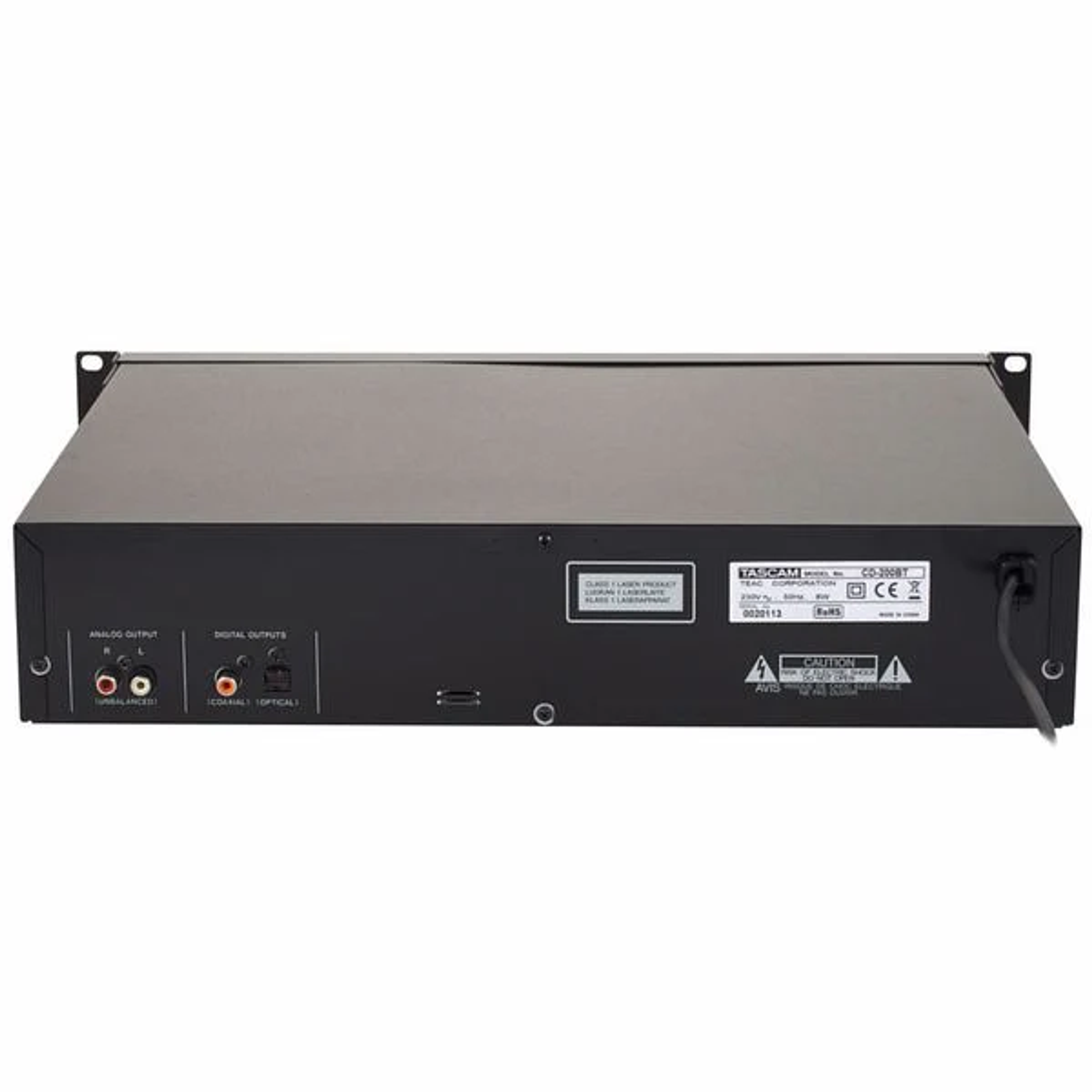 Tascam CD200BT - CD Player, con Bluetooth, 19