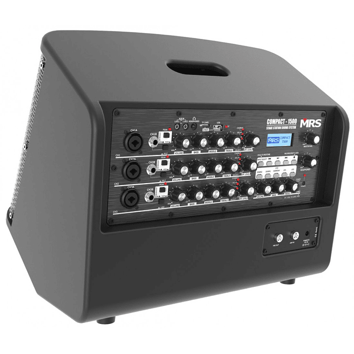 PARLANTE RECARGABLE ALL IN ONE COMPACT-1500 STAGE SPEAKER DE MRS 2