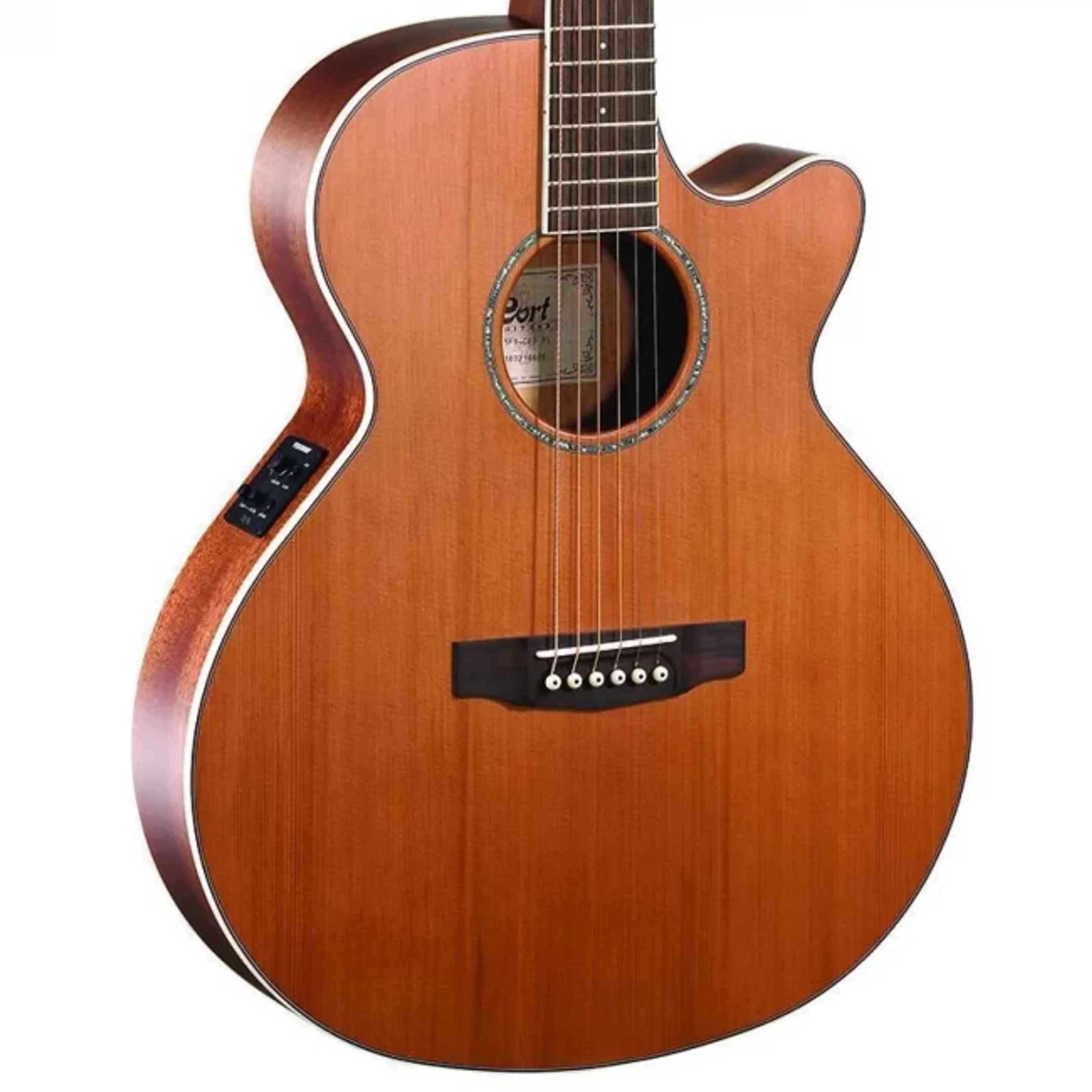 Guitarra Electroacústica Folk SFX Natural Satín CORT SFX-CED-NS  3