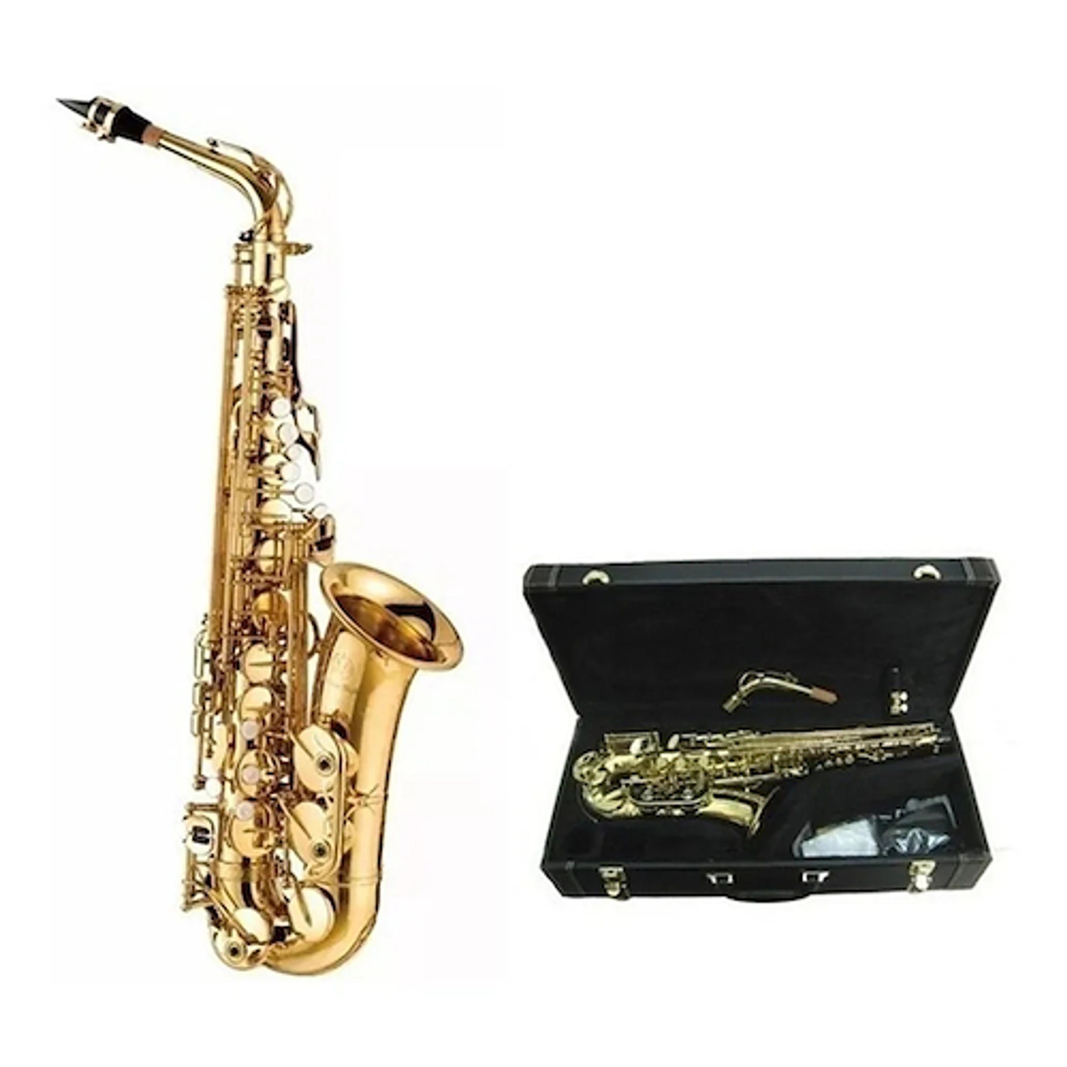Saxofon Alto FONTAI Ft6430l Dorado 2