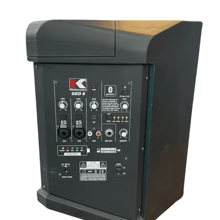 Parlante Recargable GEO 8 KOHLT  2