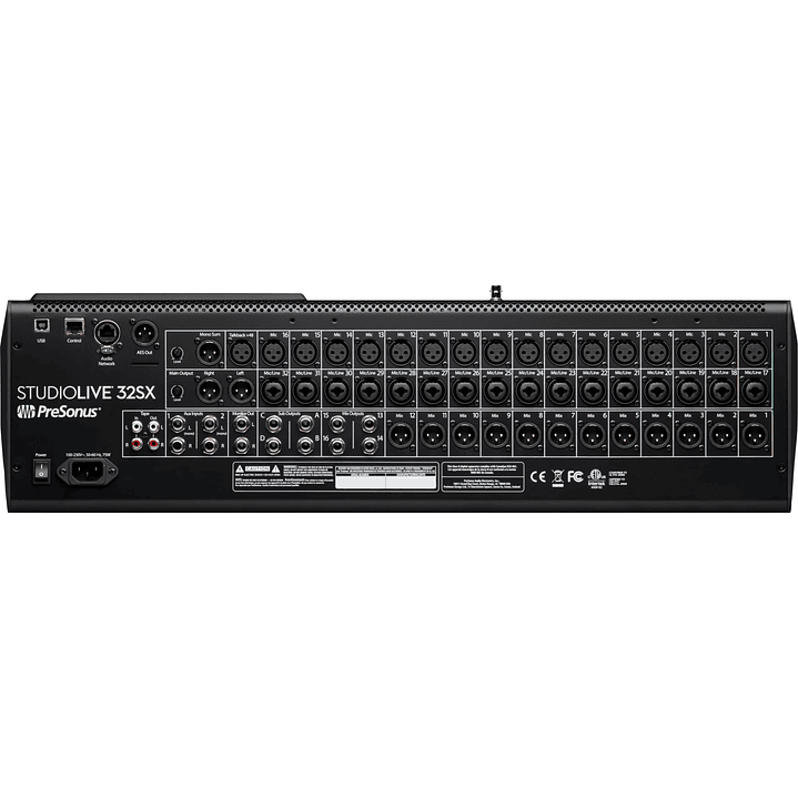  Presonus StudioLive SL32SX Consola de Audio Digital de 32 Canales 2
