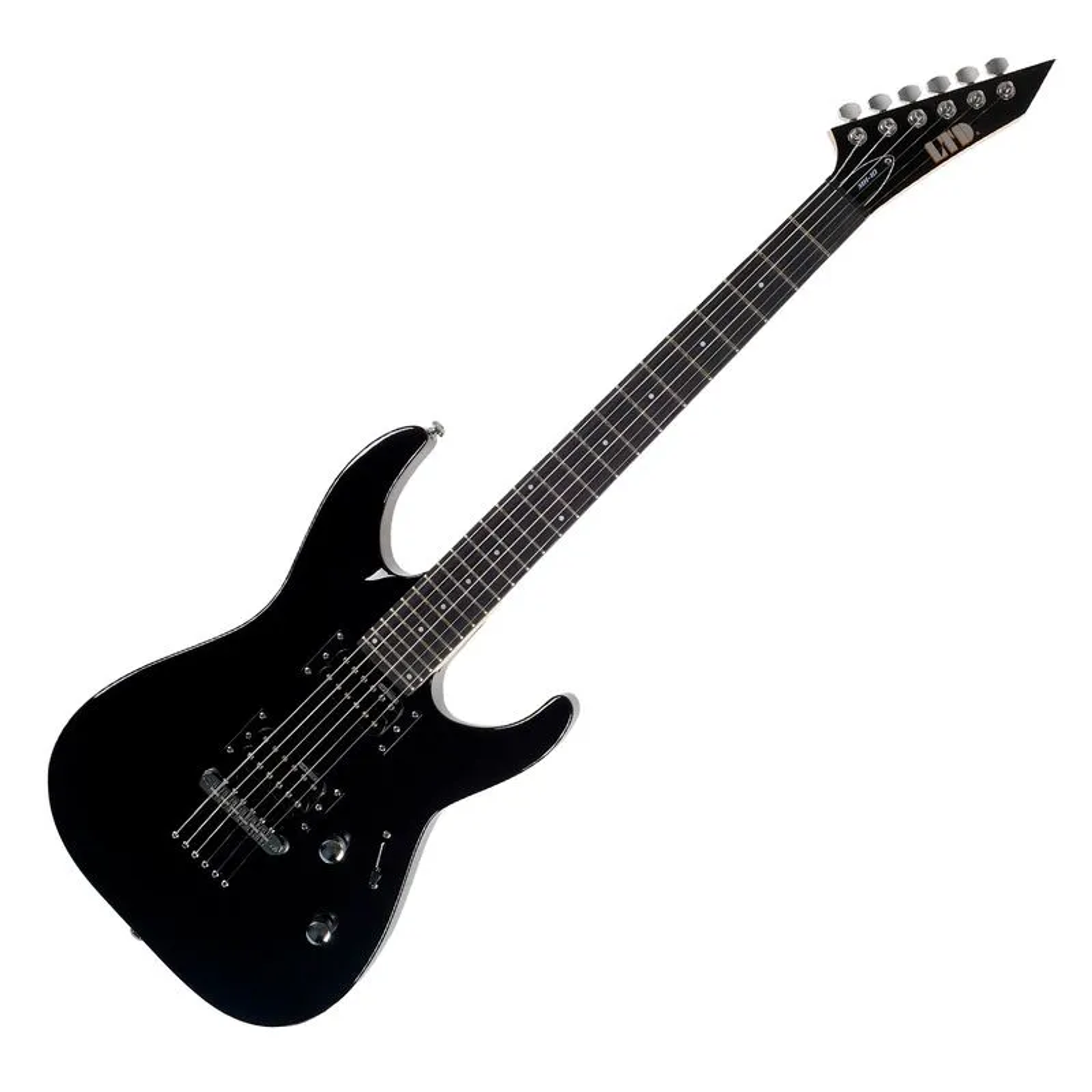 Guitarra eléctrica LTD MH-10 - Black Incluye Funda 1