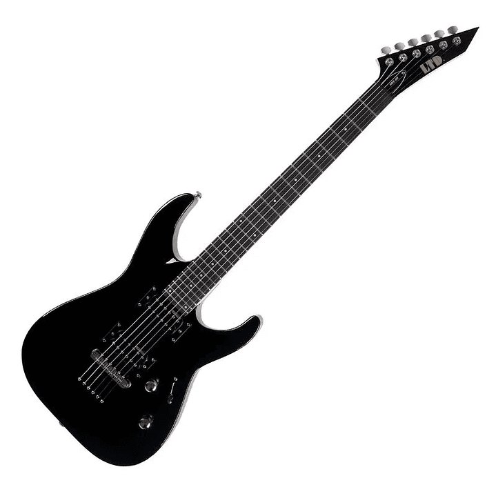 Guitarra eléctrica LTD MH-10 - Black Incluye Funda 1