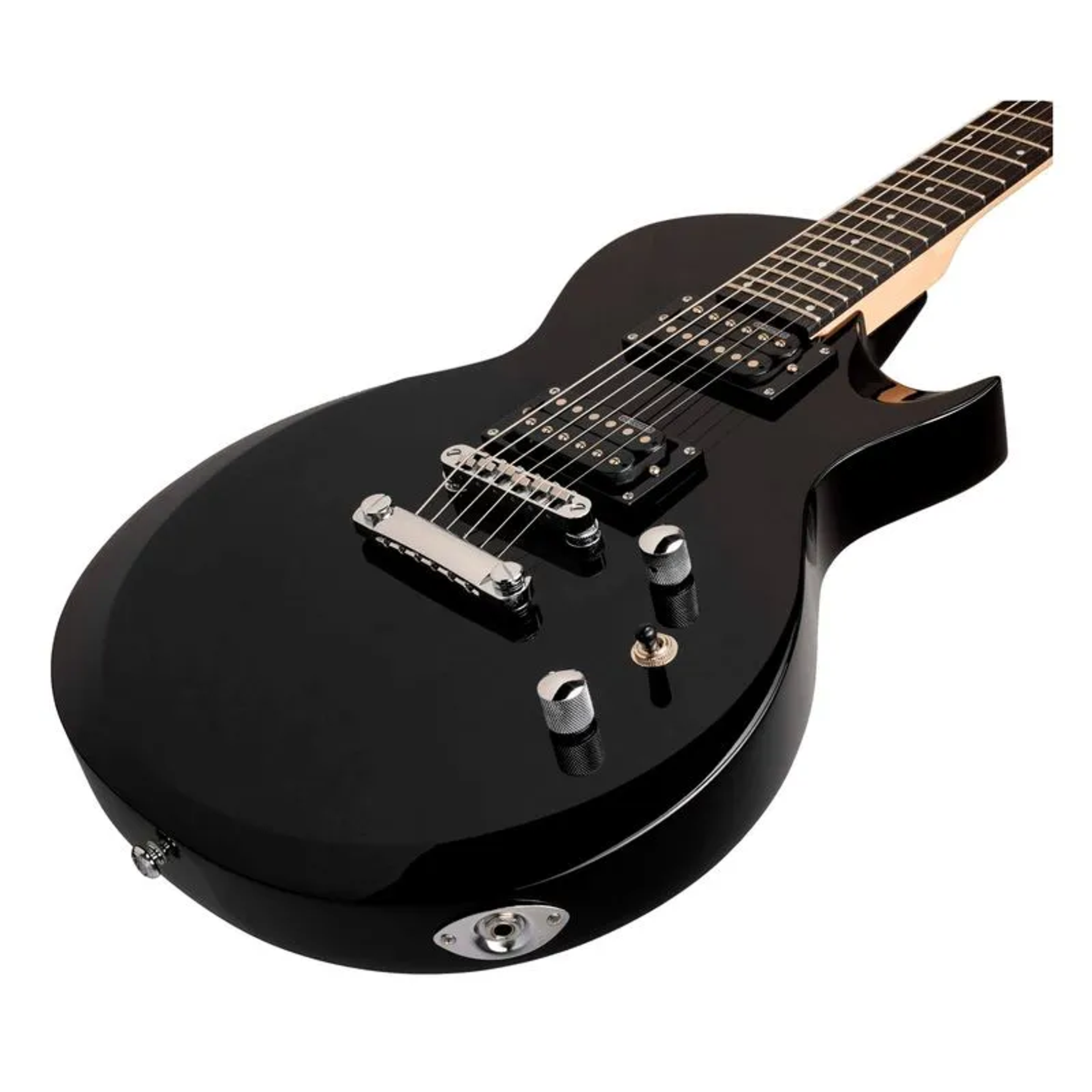 Guitarra eléctrica LTD EC10 - Black Incluye Funda 3