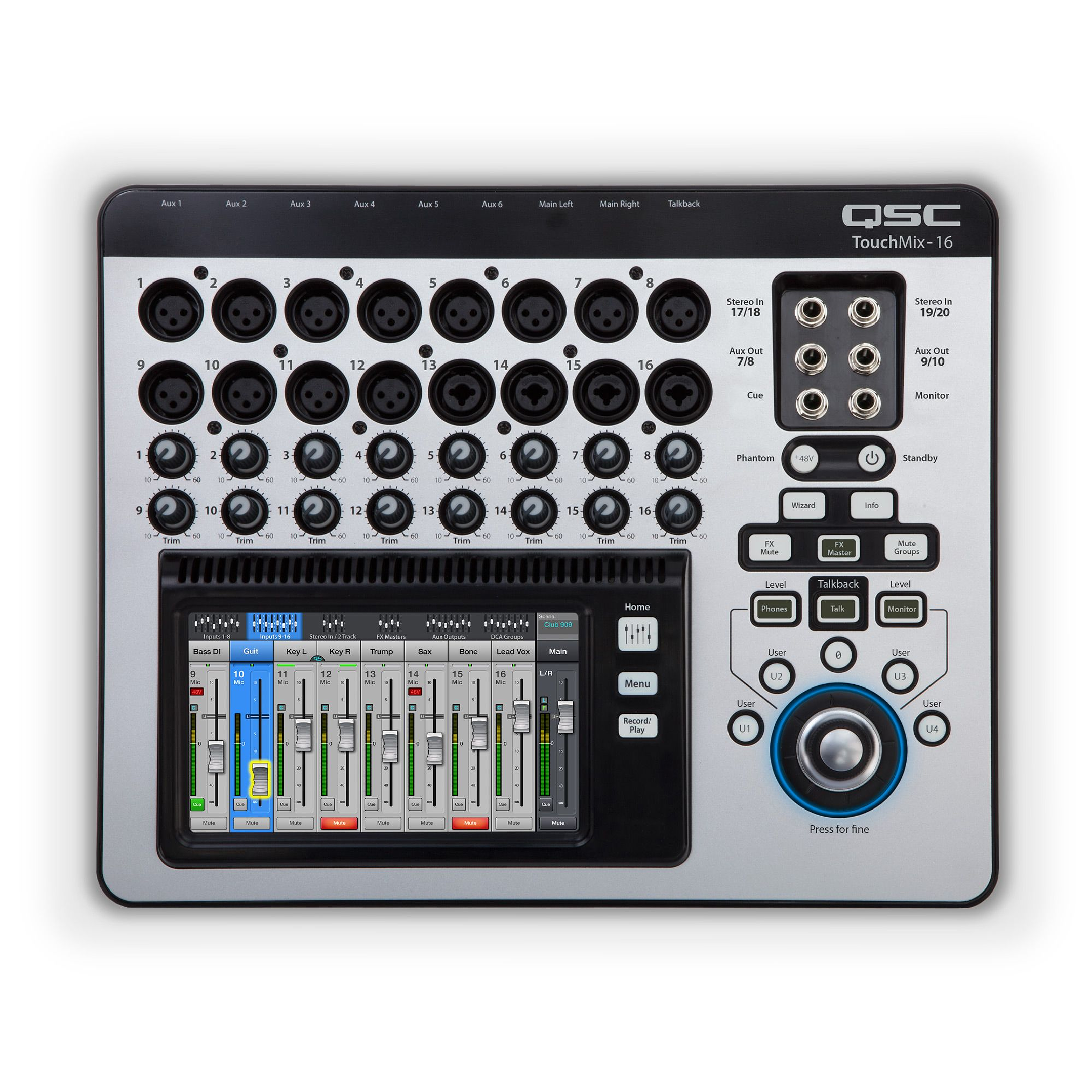 Qsc Touchmix-16 Mixer Digital 22 Canales 1