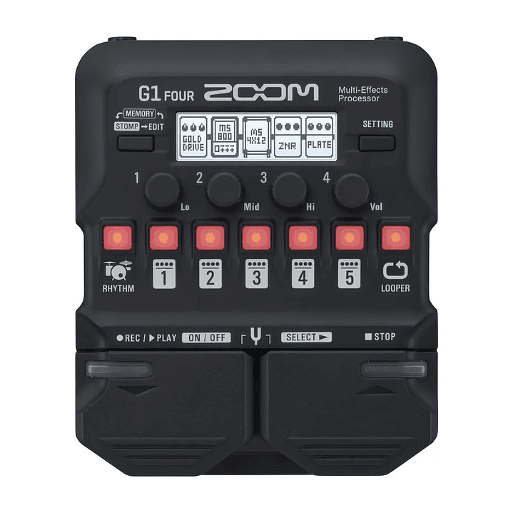 Pedalera multiefecto Zoom G1 FOUR 1