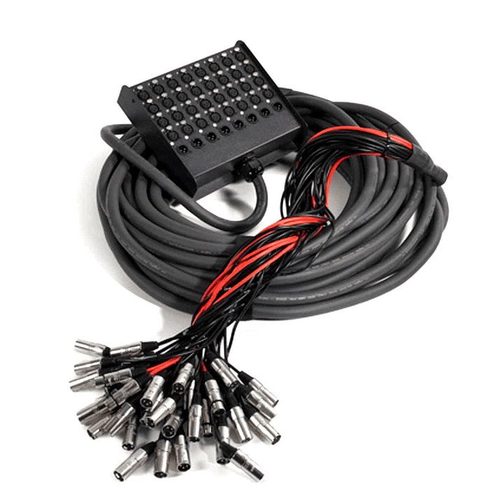 Multipar Escenario 32 entradas 8 salidas BOX646-20K 20 metros – Quiklok 1