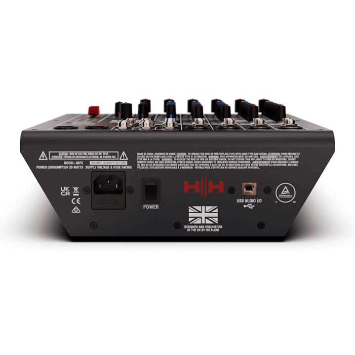 Mezclador Analogico 8 Canales Q8FX – HH 2