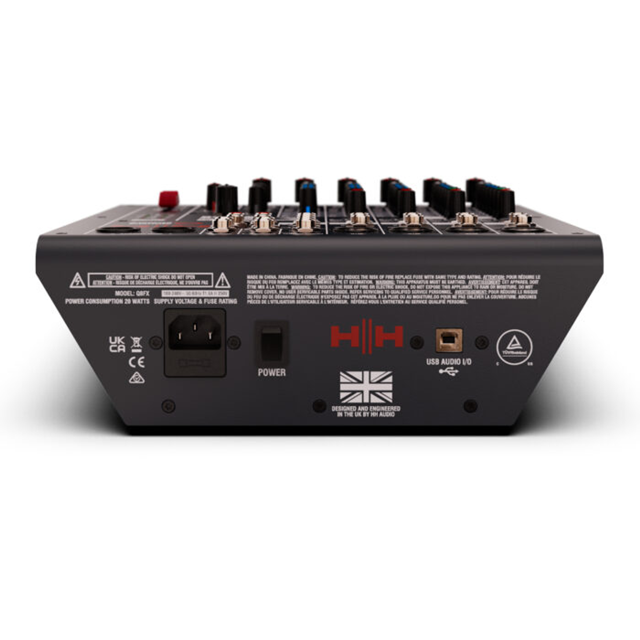 Mezclador Analogico 8 Canales Q8FX – HH 2