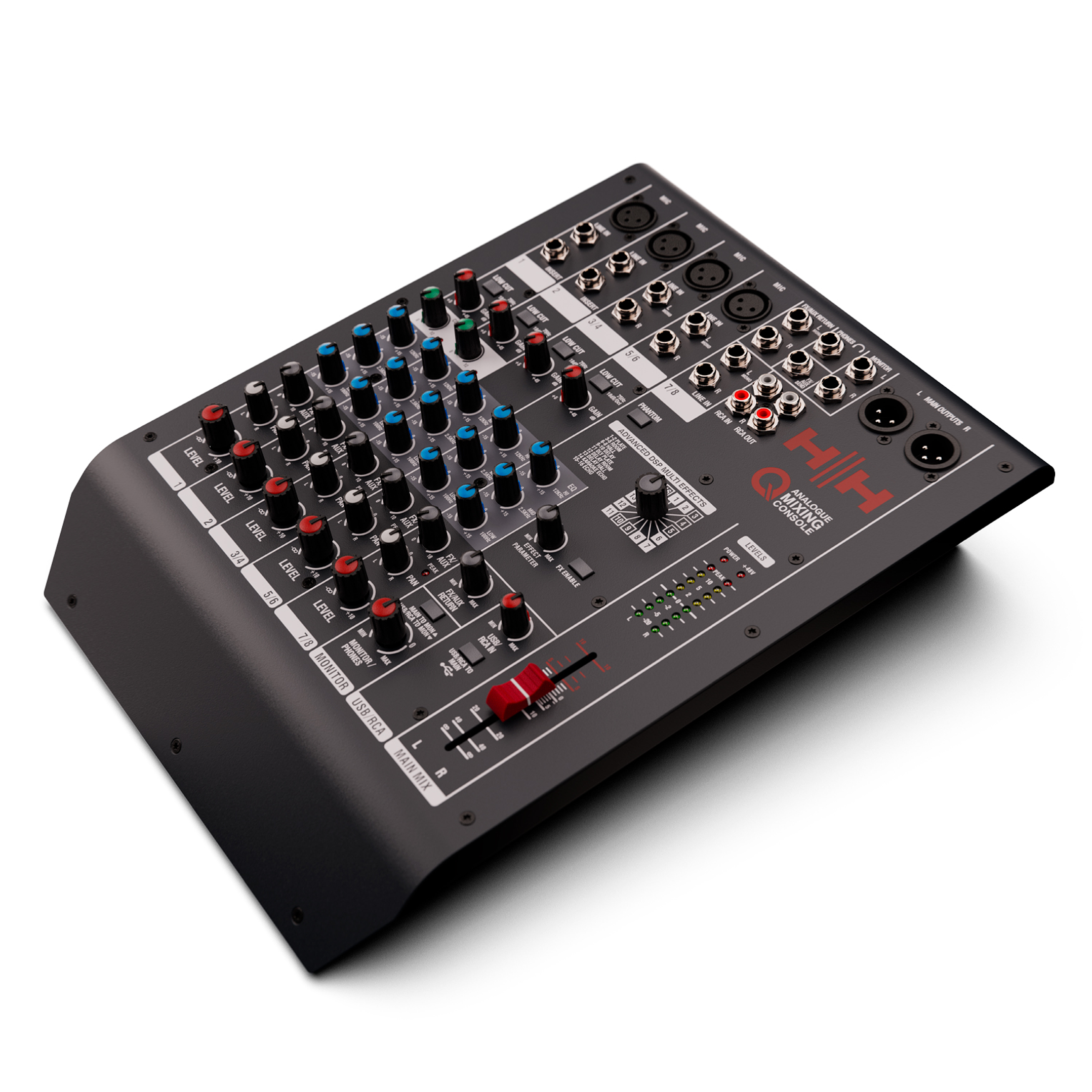 Mezclador Analogico 8 Canales Q8FX – HH 1