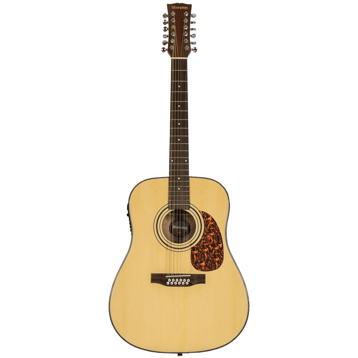 Guitarra 12 Cuerdas SCORPION SCG-12-EQ/N 1