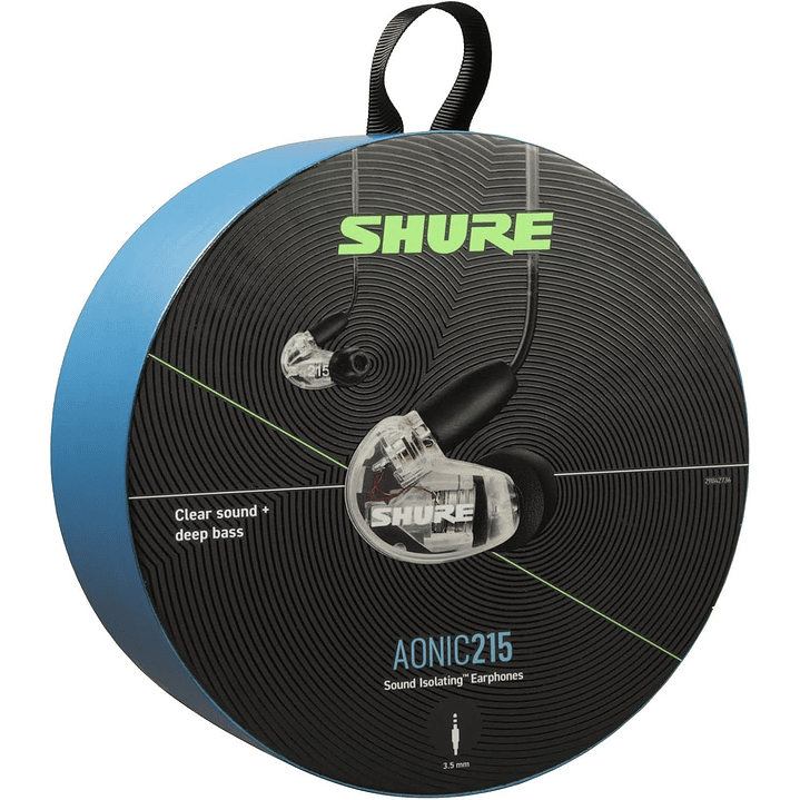 Audífonos de monitoreo Shure AONIC 215 SE215DYCL 4