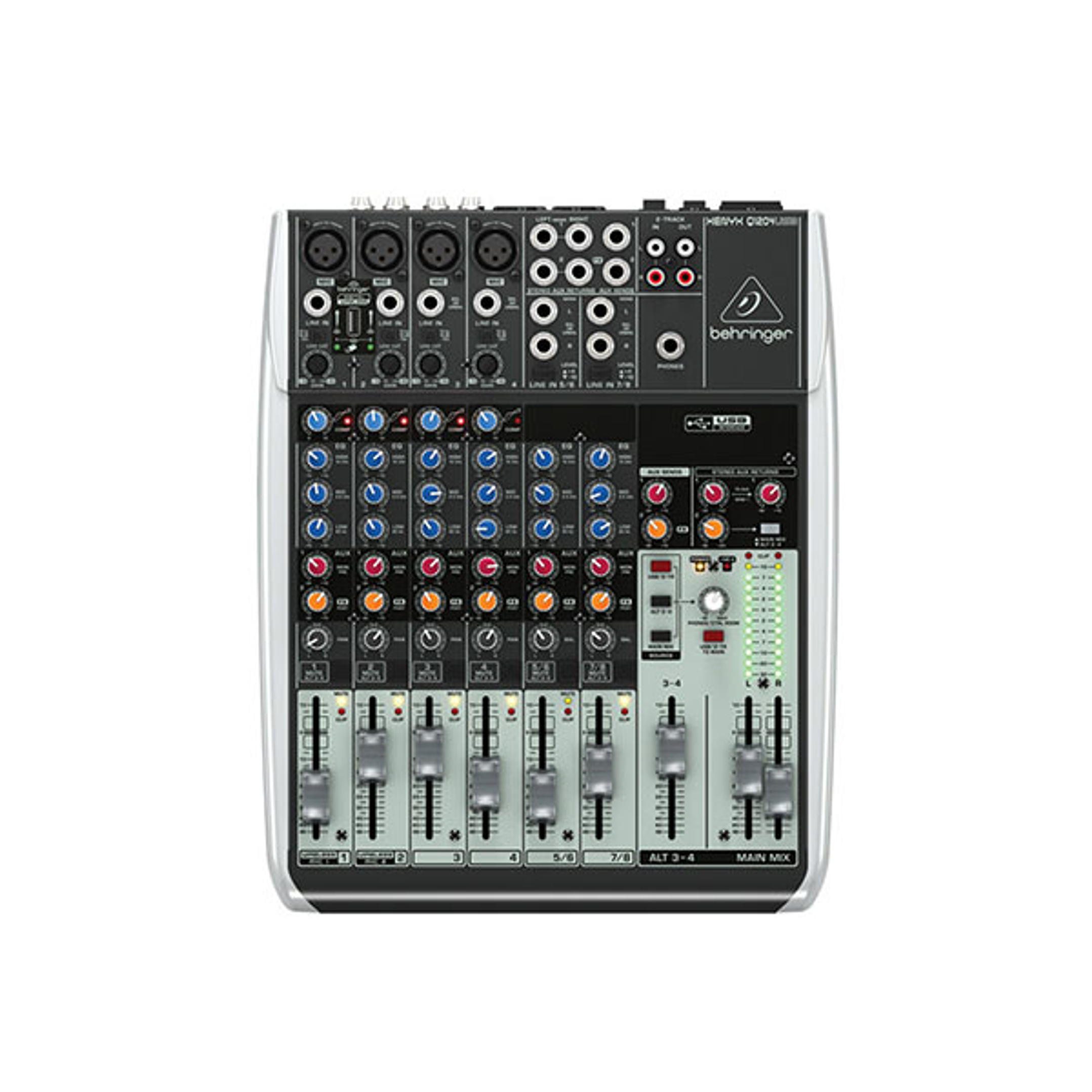 Q1204USB BEHRINGER MEZCLADOR 12 ENT 2/2 BUSES  1