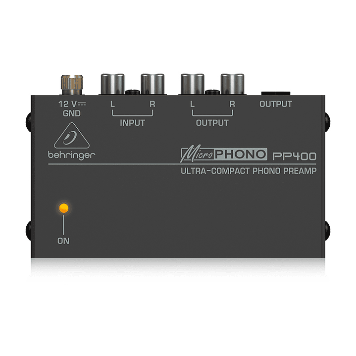 PP400 BEHRINGER PREAMPLIFICADOR FONO TORNAMESA 1
