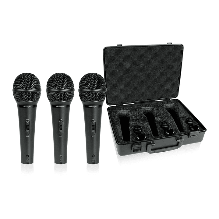 XM1800S BEHRINGER MIC CARDIODIDE 3PCS 1