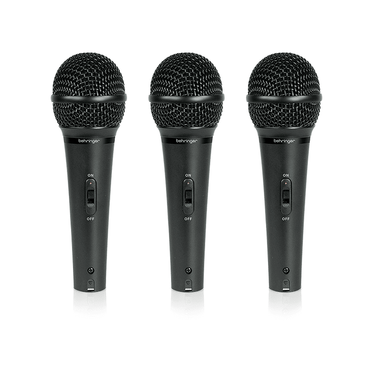 XM1800S BEHRINGER MIC CARDIODIDE 3PCS 2