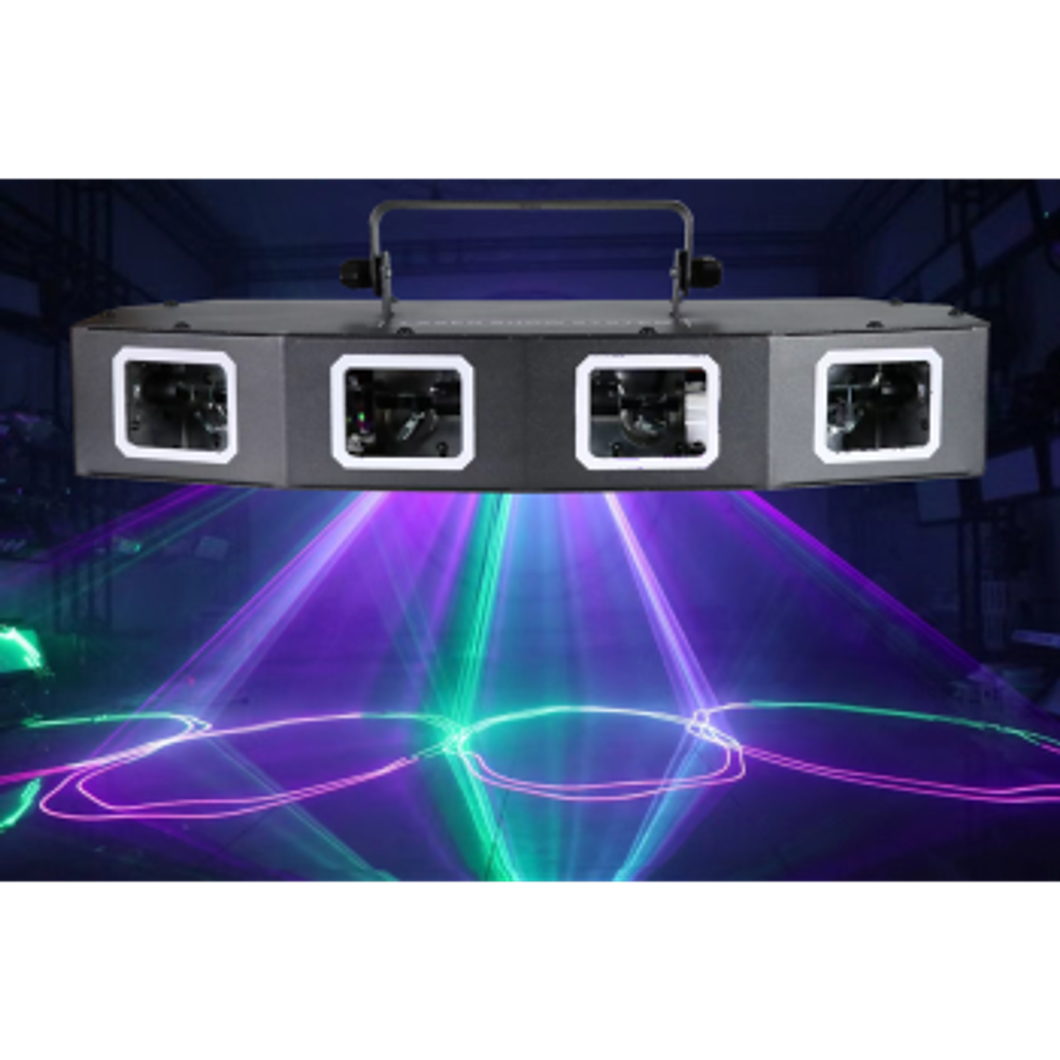 LASER 4 SALIDAS RGB 500mWx2 1