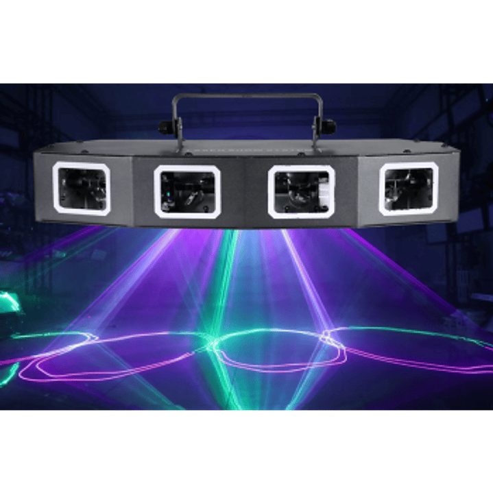 LASER 4 SALIDAS RGB 500mWx2 1