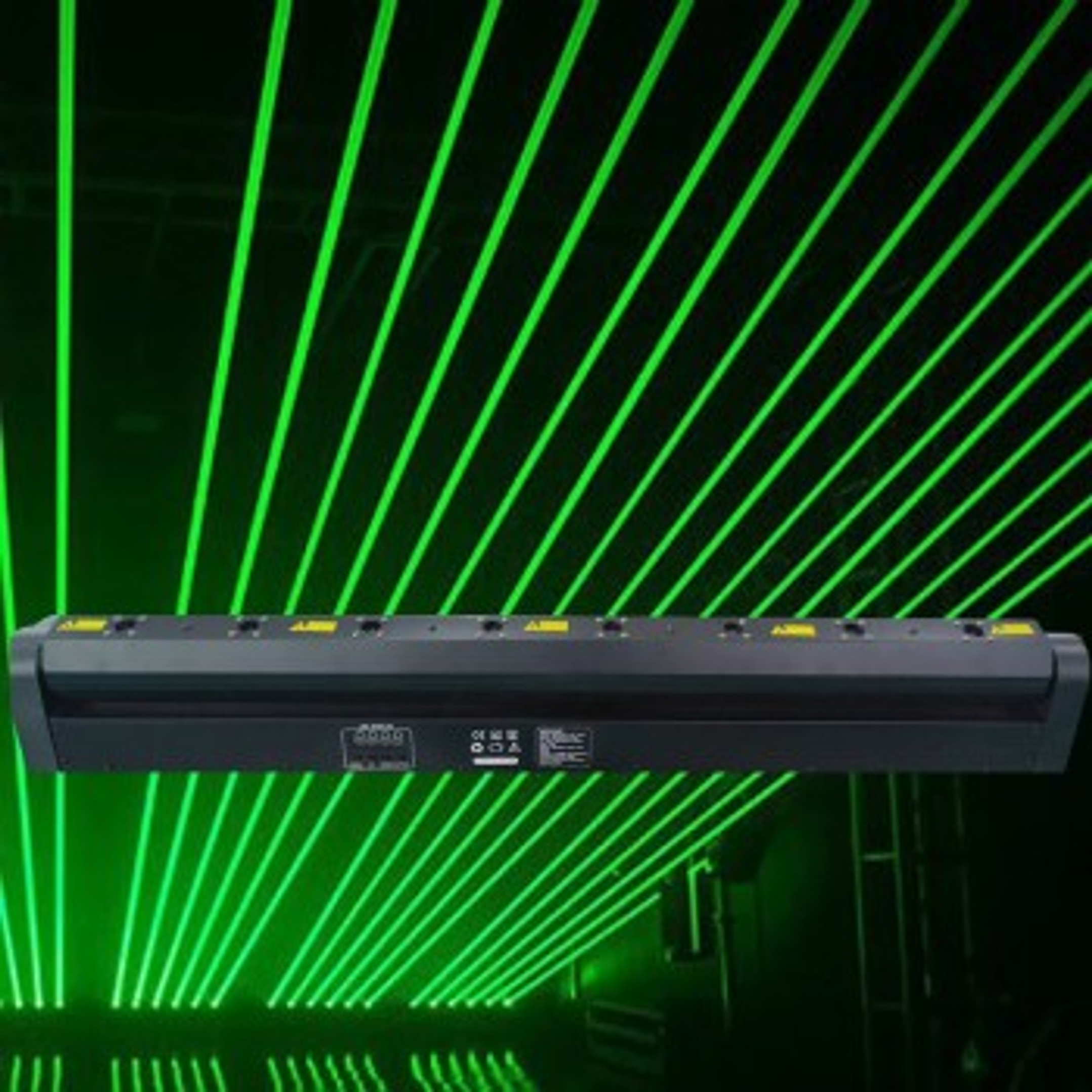 8X200MW GREEN BEAM LASER MOVING BAR 1