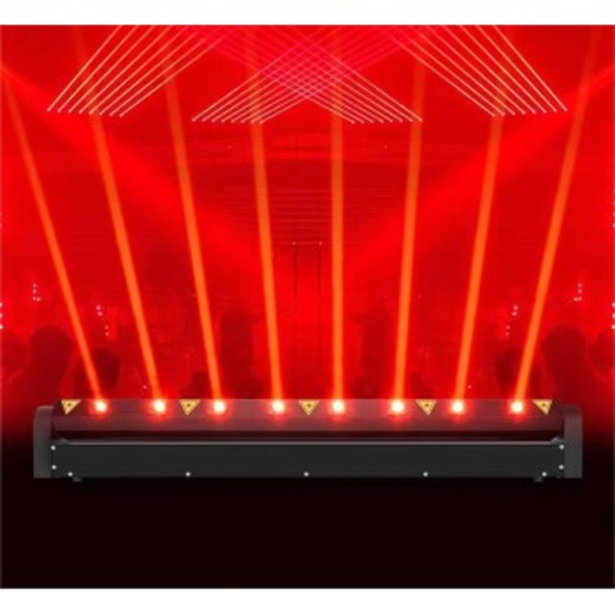 8X500MW RED BEAM LASER MOVING BAR 1