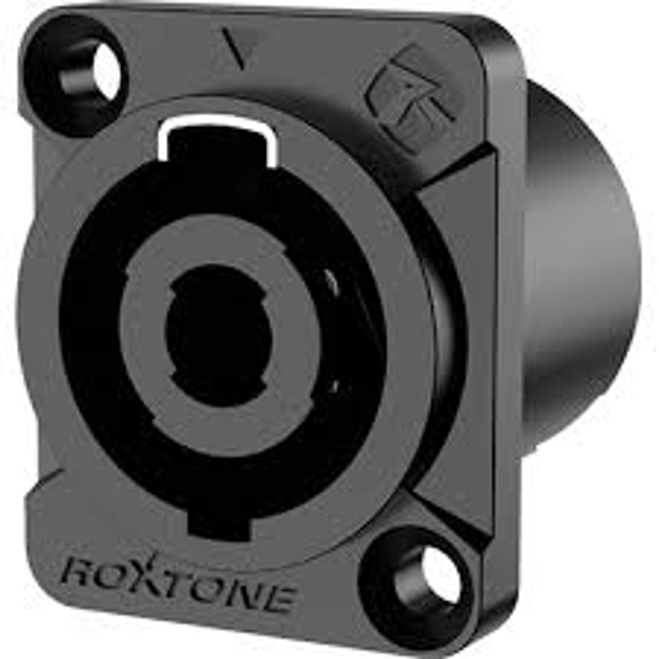 RS4MD-T Conector macho para altavoz de 4 polos, contactos estañados 1