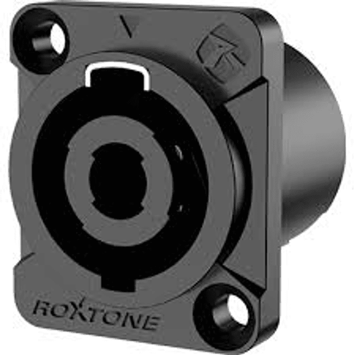 RS4MD-T Conector macho para altavoz de 4 polos, contactos estañados 1