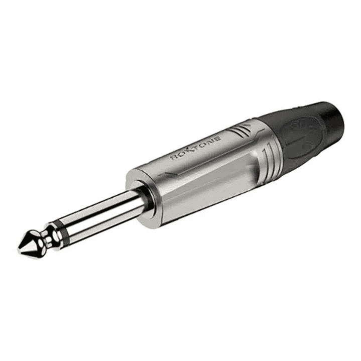 RJ2PP  Conector mono de 6,3 mm, carcasa niquelada / contactos niquelados 1