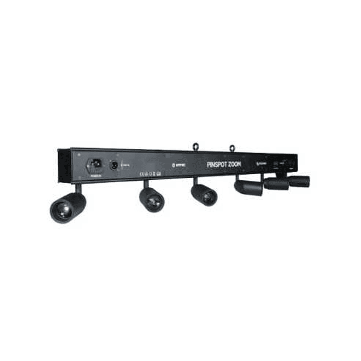 PIN SPOT ZOOM Barra spot con 6 LEDs blanco cálido de 10W 1