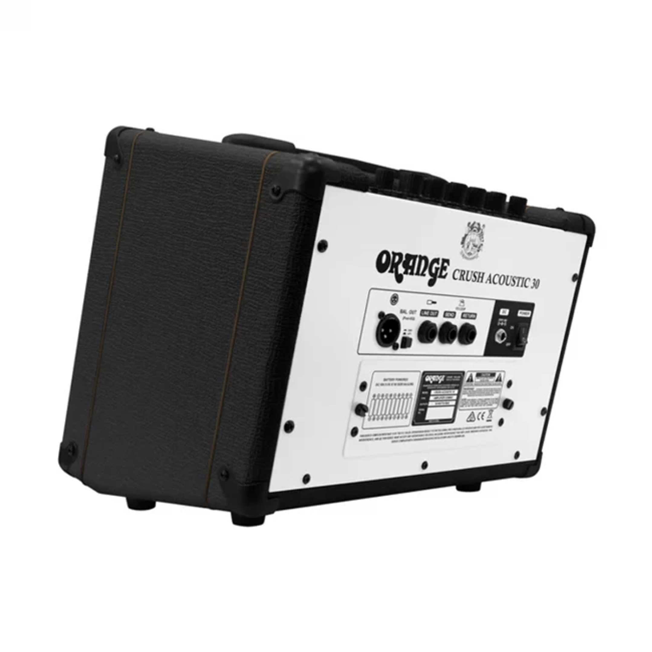 Combo amplificador para guitarra Acústica de 30W 1x8 pulgadas negro 2