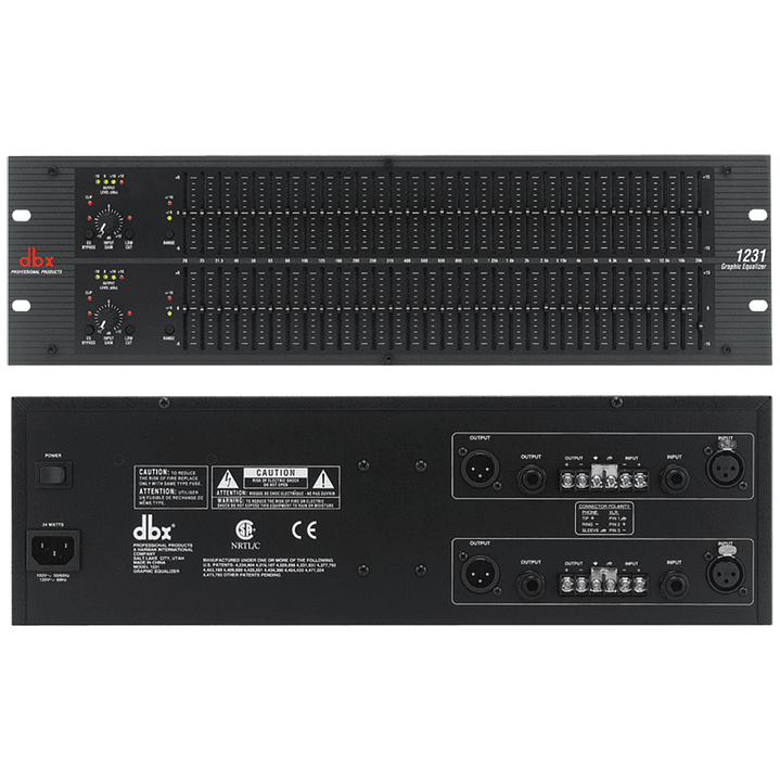 DBX 1231 ECUALIZADOR 31 BANDAS STEREO 1