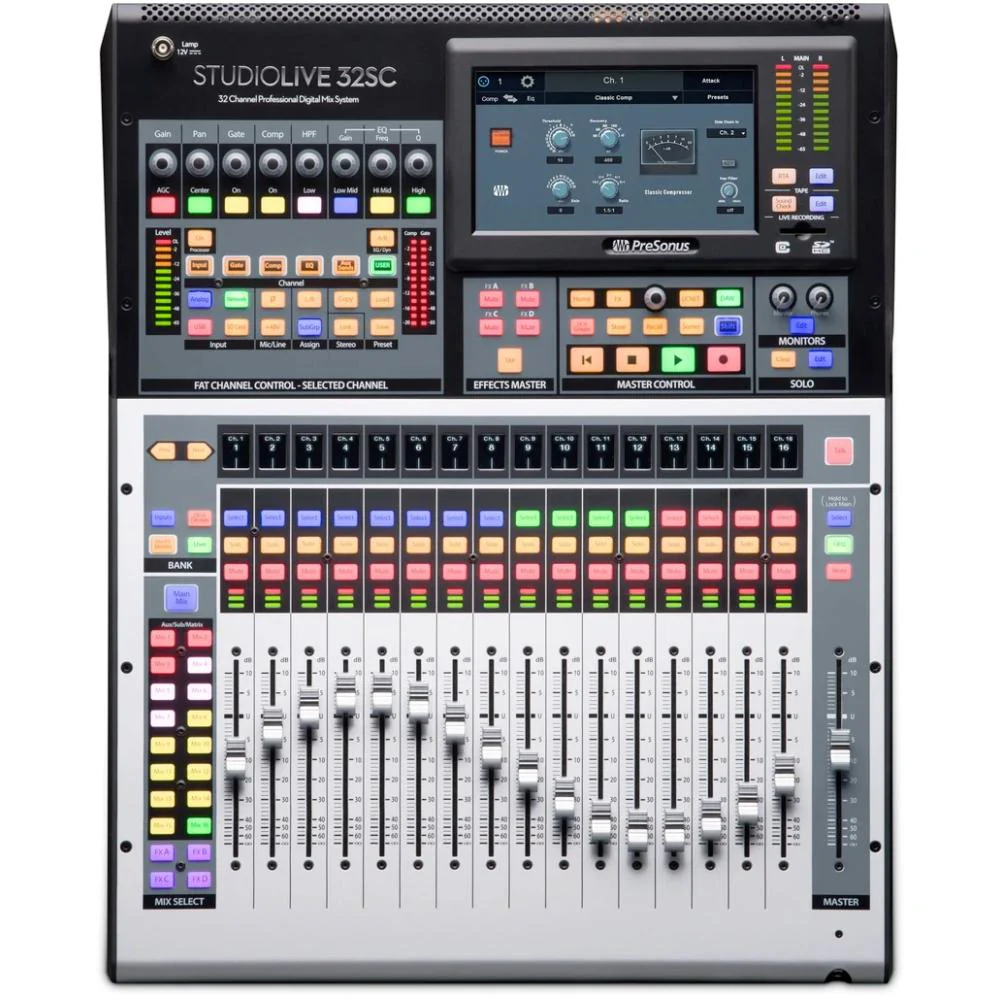 Consola de Audio Digital de 32 Canales Presonus StudioLive 32SC