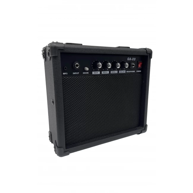 Amplificador combo para guitarra eléctrica de 20 watts con distorsión