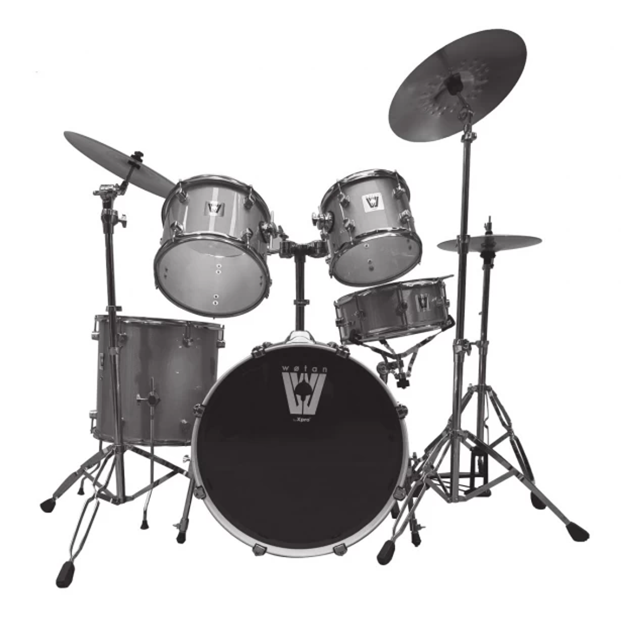 Batería acústica de 5 cuerpos 1