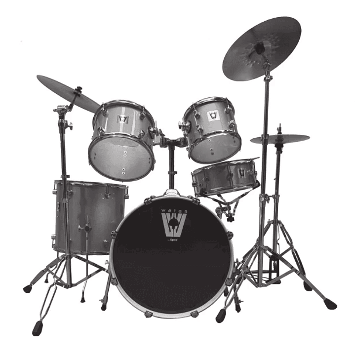 Batería acústica de 5 cuerpos 1