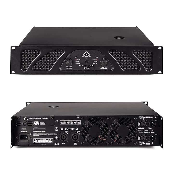 Amplificador de potencia Wharfedale XR2500 1
