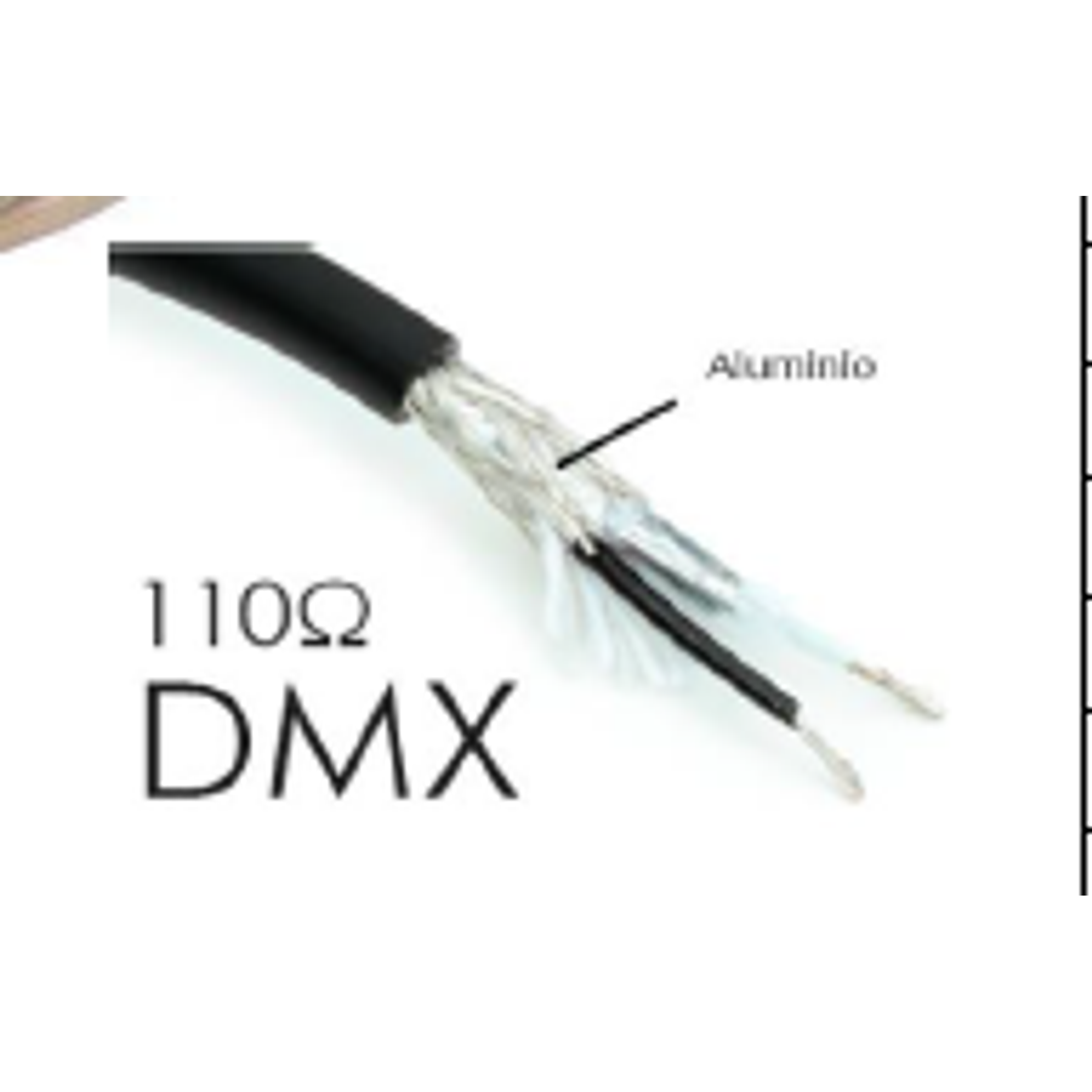 CABLE ILUMINACIÓN DMX 26AWG 100 METROS 2