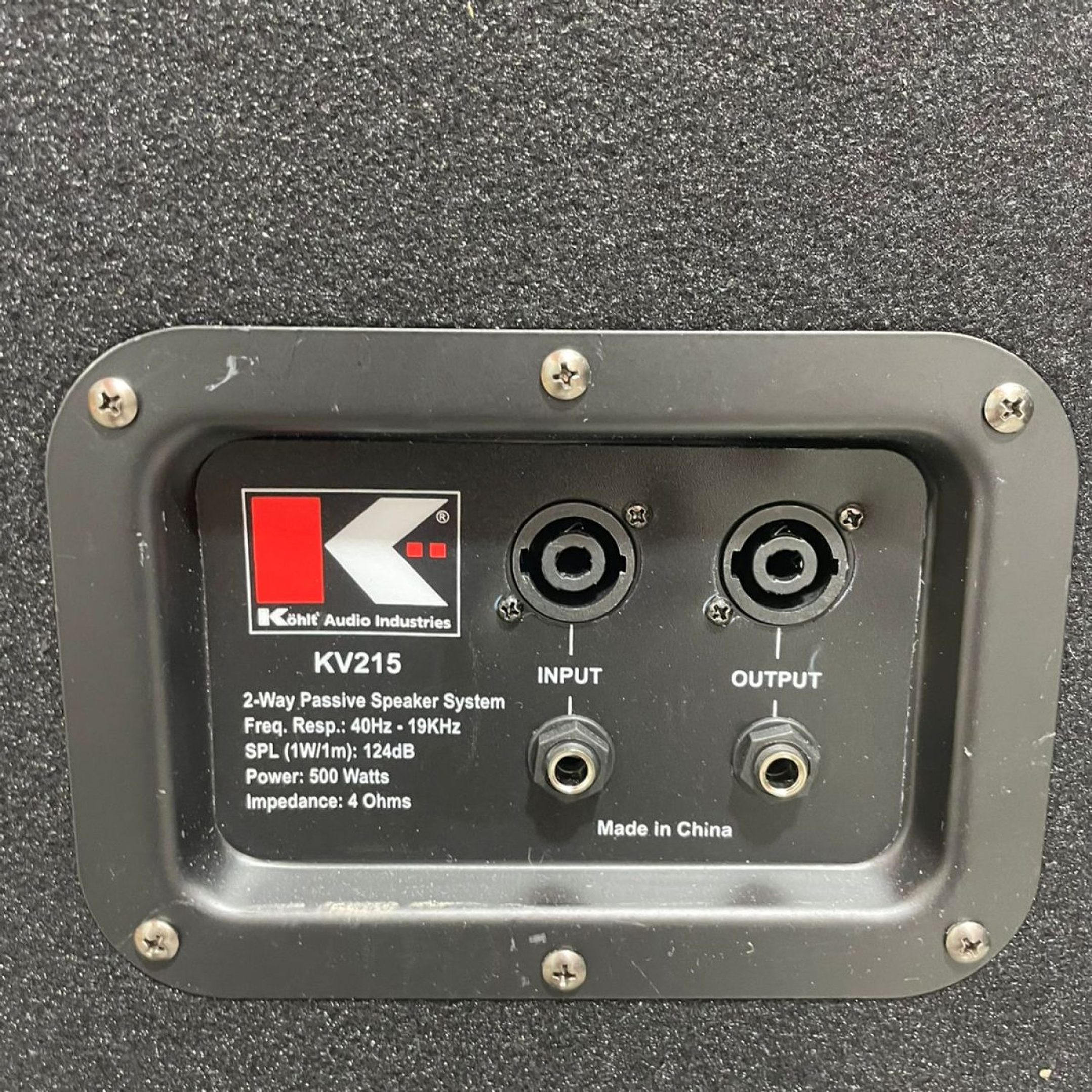 CAJA PASIVA KOHLT KV215 4