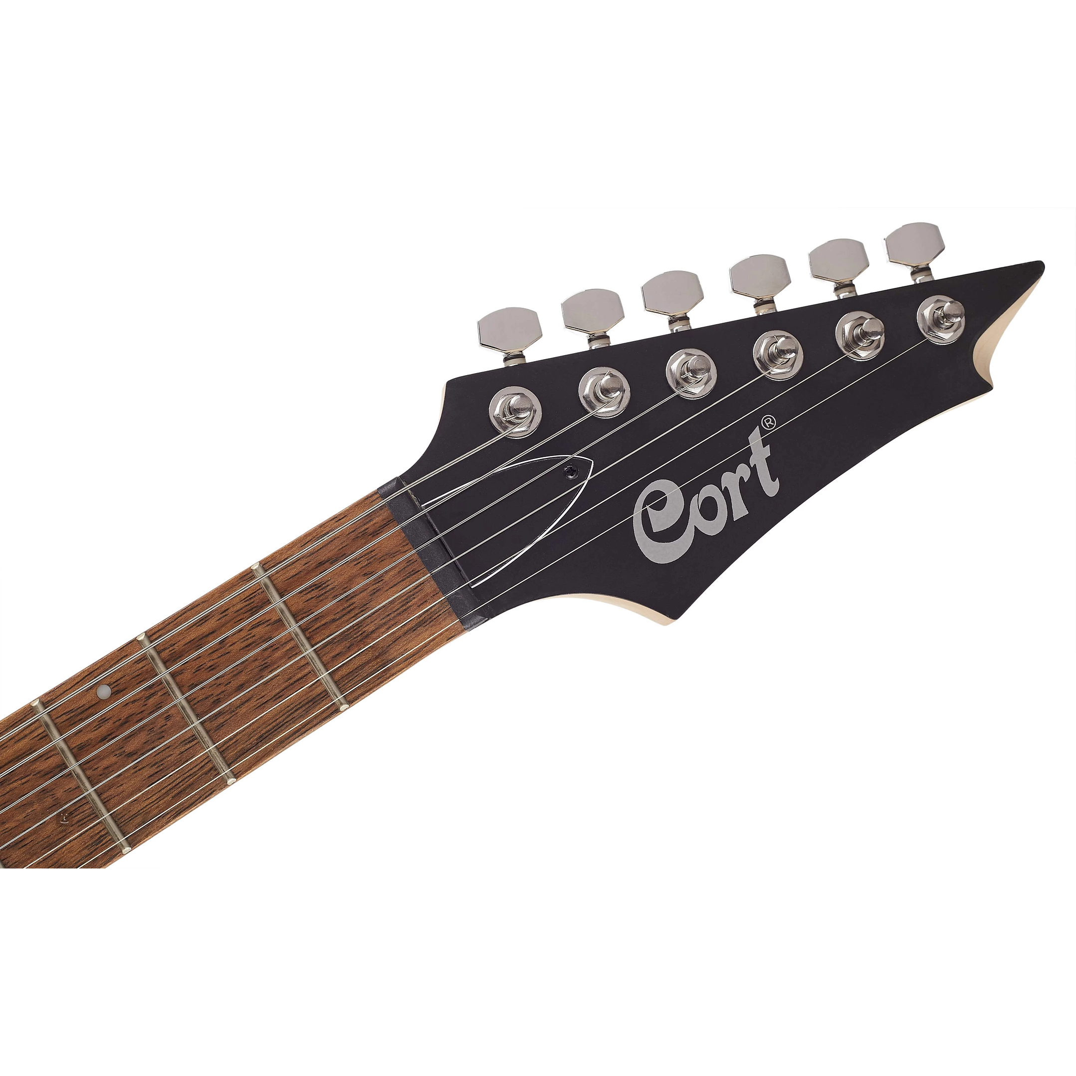 GUITARRA ELECTRICA OPEN PORE BLACK CHERRY BURST CORT X100-OPBB 3