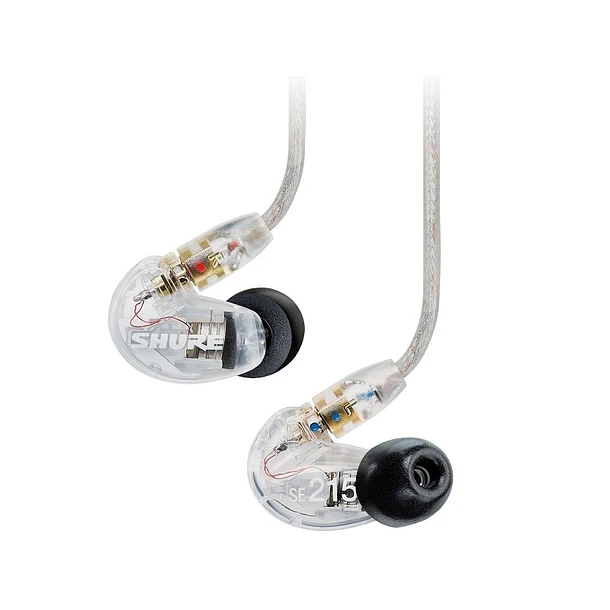 Audífonos In-Ear de Monitoreo Shure MV88+SE215-CL Sound Isolating Transparente