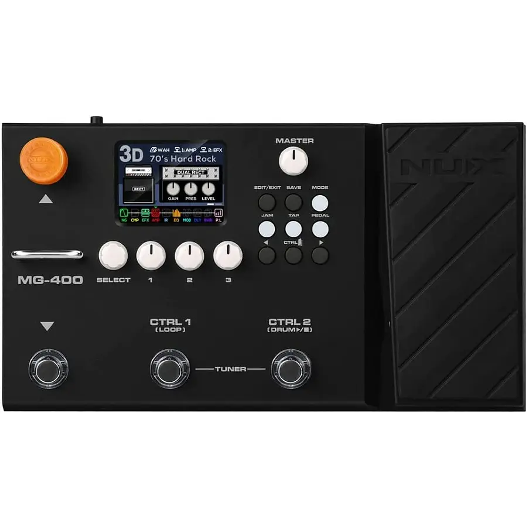 Pedalera Multiefecto NUX MG-400 3