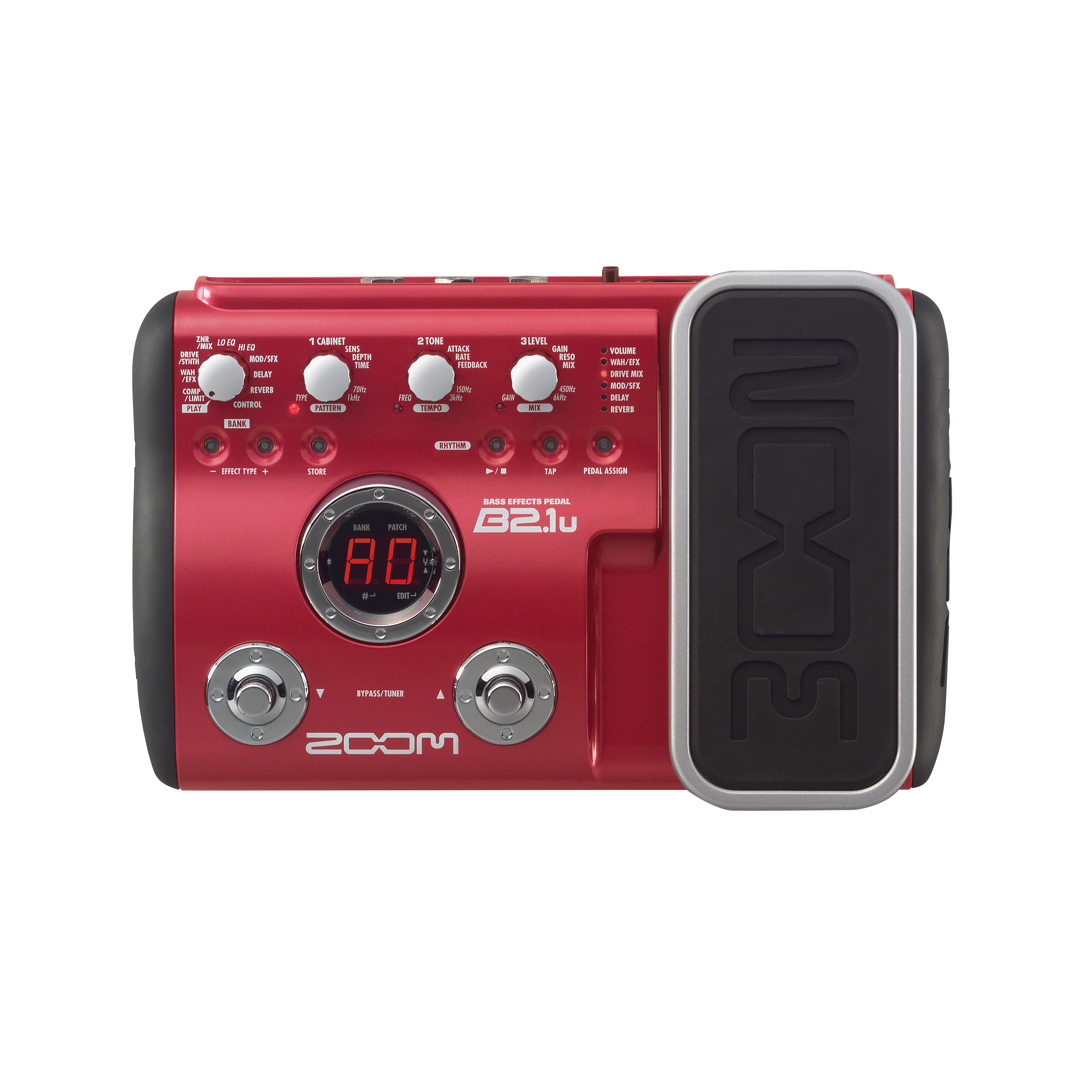 Pedalera ZOOM B2.1u