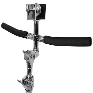 Stand cromado conga con soporte Tumbao